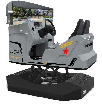 雙座動(dòng)感汽車(chē)駕駛模擬器